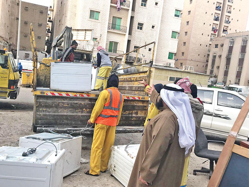 جانب من حملة البلدية