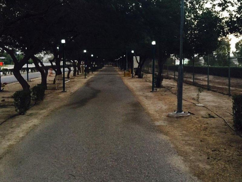 صورة للممشى