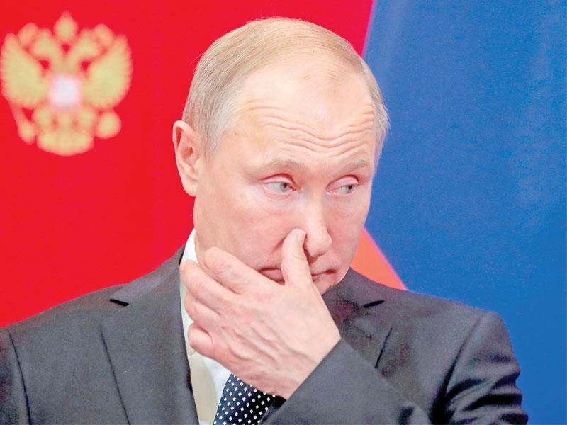 الرئيس الروسي فلاديمير بوتين