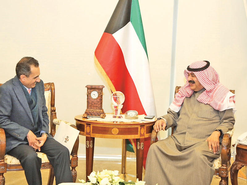 الجارالله مستقبلاً سفير الجزائر