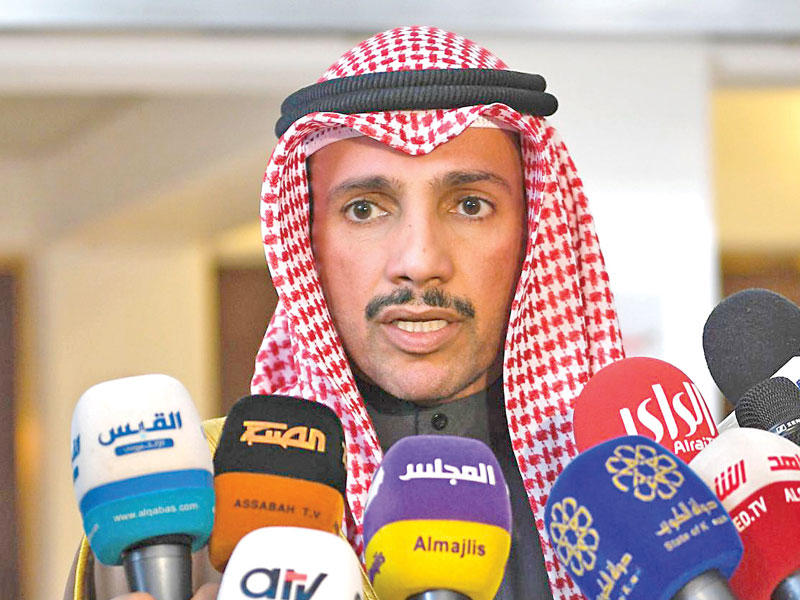  رئيس مجلس الأمة مرزوق الغانم