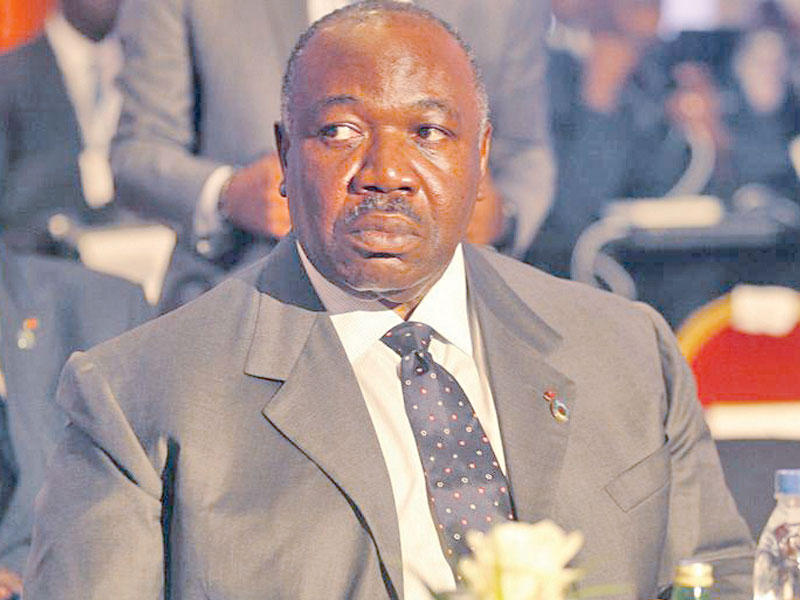 الرئيس الغابوني علي بونغو