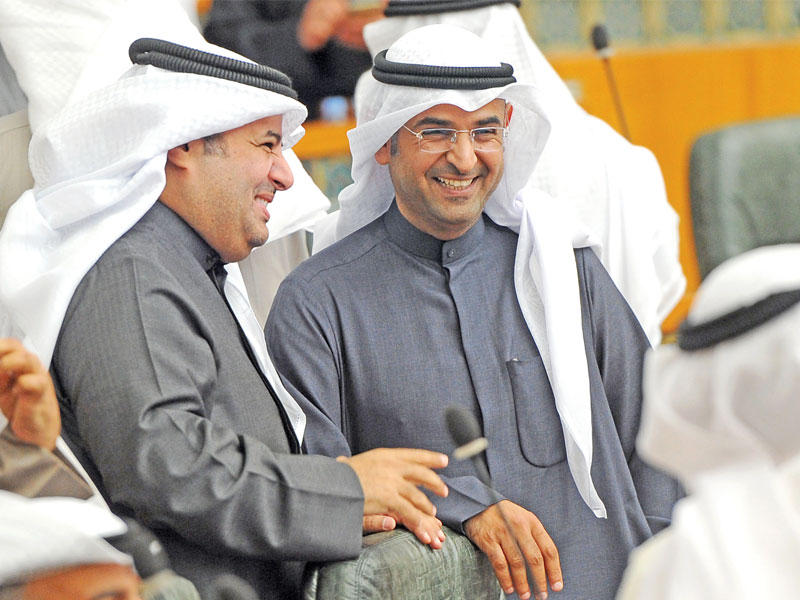 وزير المالية نايف الحجرف