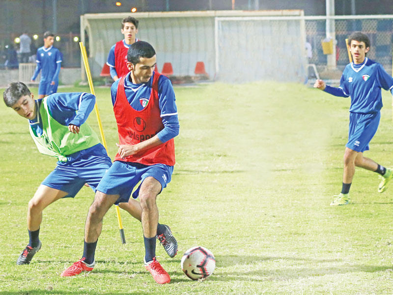 تدريب سابق للمنتخب الأولمبي