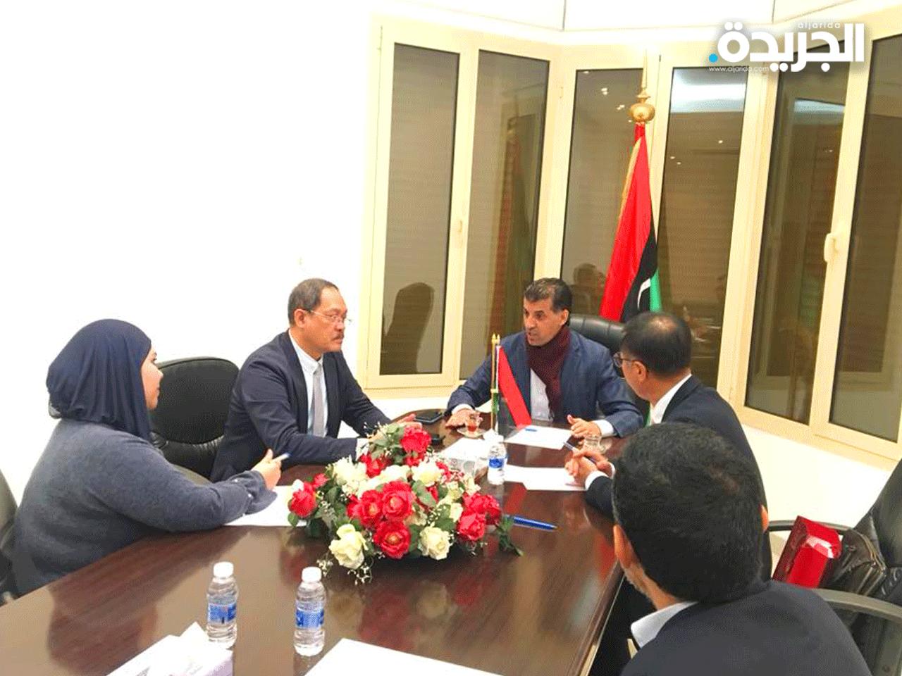 القائم بالأعمال في السفارة الليبية عبدالعالي المرتضى