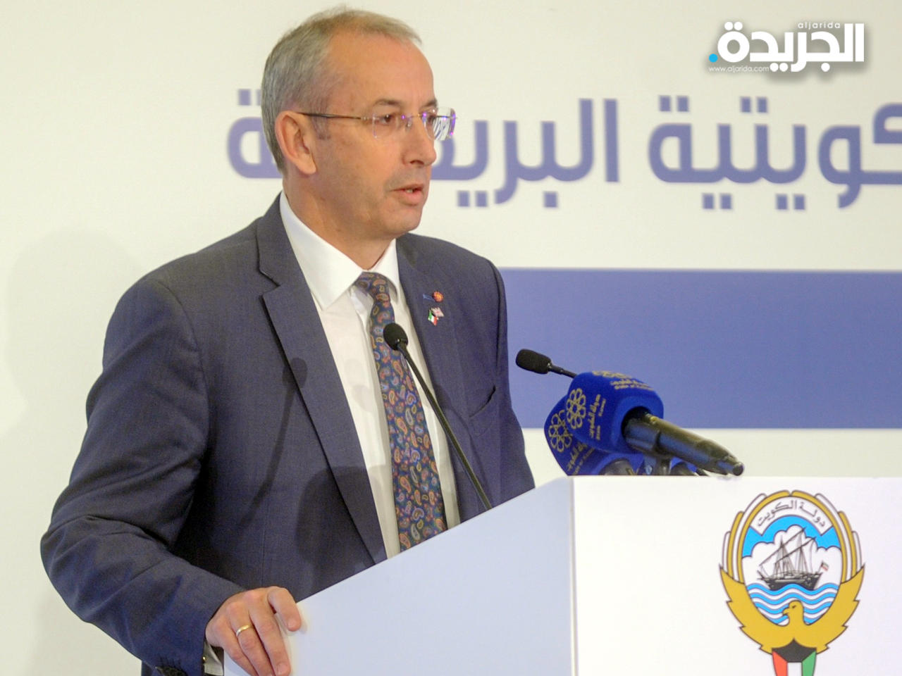 السفير البريطاني لدى البلاد مايكل دافنبورت