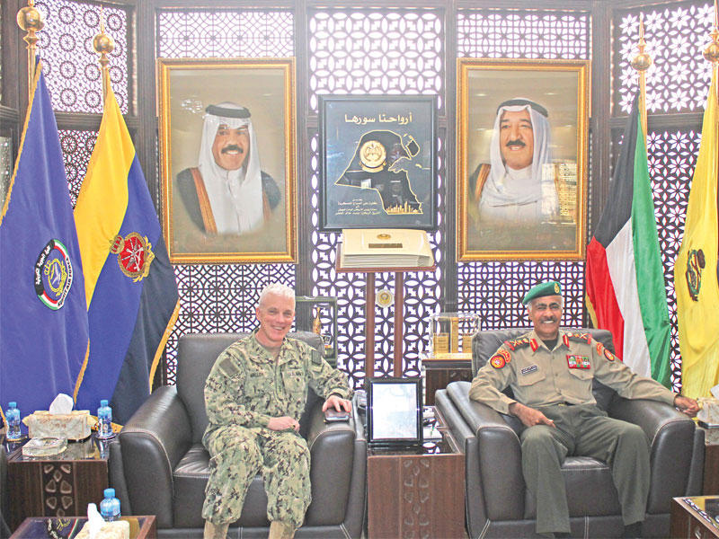 الخضر مستقبلاً المسؤول الأميركي