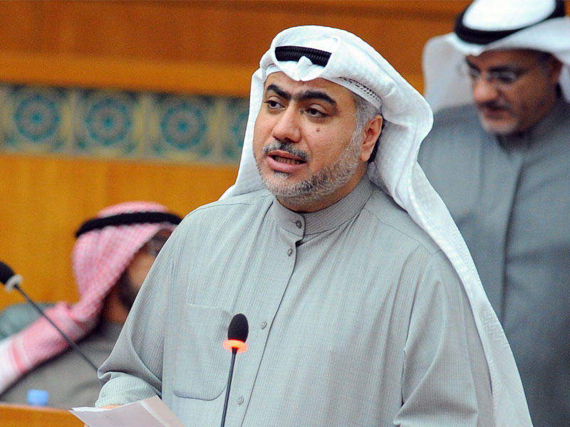  رئيس لجنة الشؤون التشريعية والقانونية النائب خالد الشطي