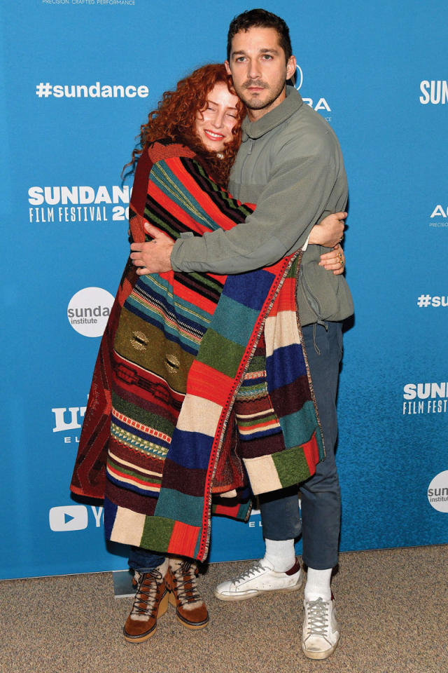 المخرجة ألما هاريل والممثل شيع لابوف