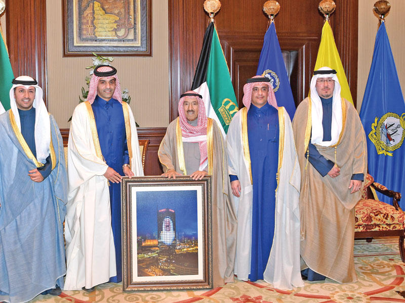 صاحب السمو مستقبلاً الرئيس التنفيذي لـ«أوريدو»