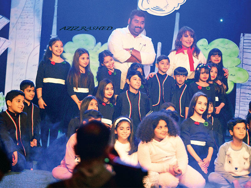 هدى حسين ورمضان خسروه بعد التصوير 