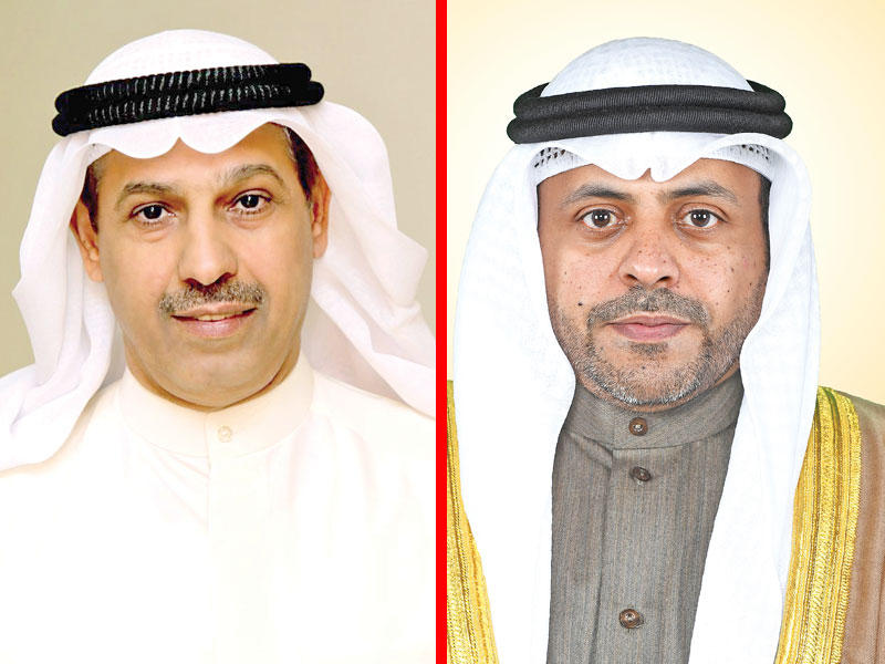 وزير الإعلام وزير الدولة لشؤون الشباب محمد الجبري و المدير العام للهيئة العامة للرياضة د. حمود فليطح