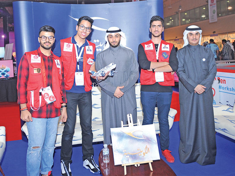 جانب من مشاركة «الكويتية» في العام الماضي