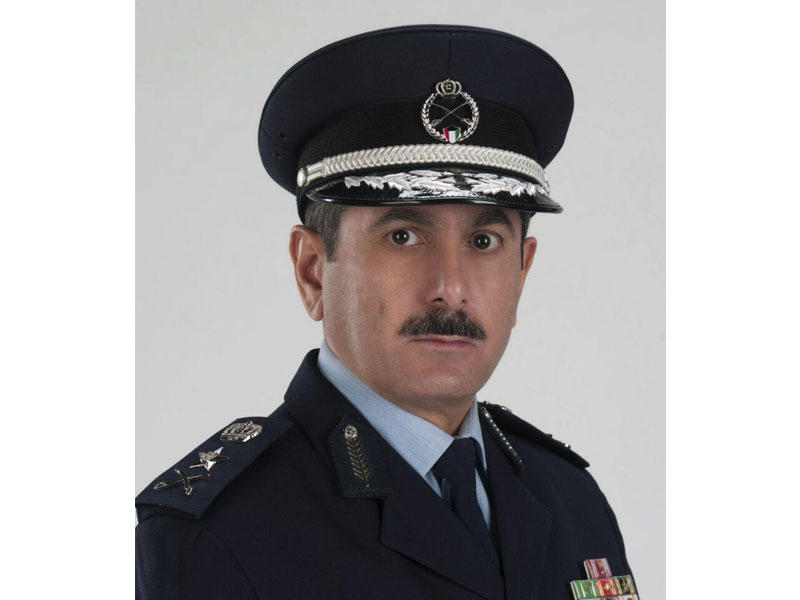 المدير العام للإدارة العامة للإطفاء الفريق خالد المكراد