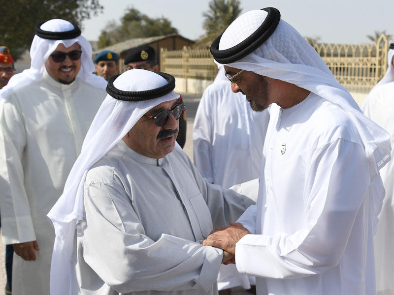 النائب الأول خلال لقاء ولي عهد أبو ظبي