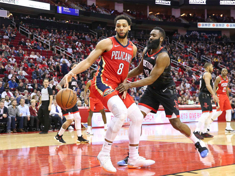 جيمس هاردن لاعب فريق هيوستن روكتس