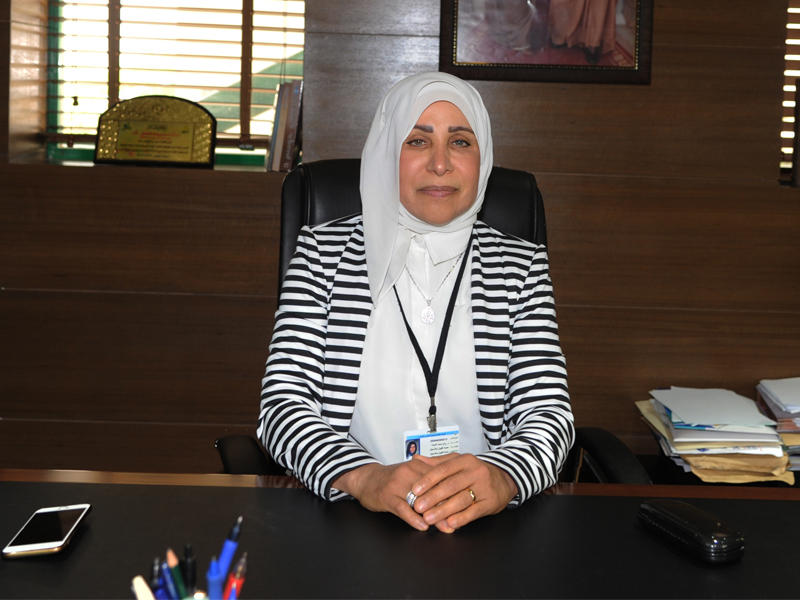 مديرة مركز القياس والتقويم والتنمية المهنية في الهيئة العامة للتعليم التطبيقي والتدريب بالإنابة د. رباح النجادة