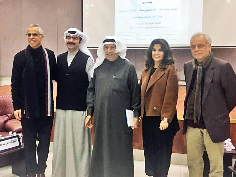 سامي محمد متوسطاً حبيب والنجدي وشرف ومظفر