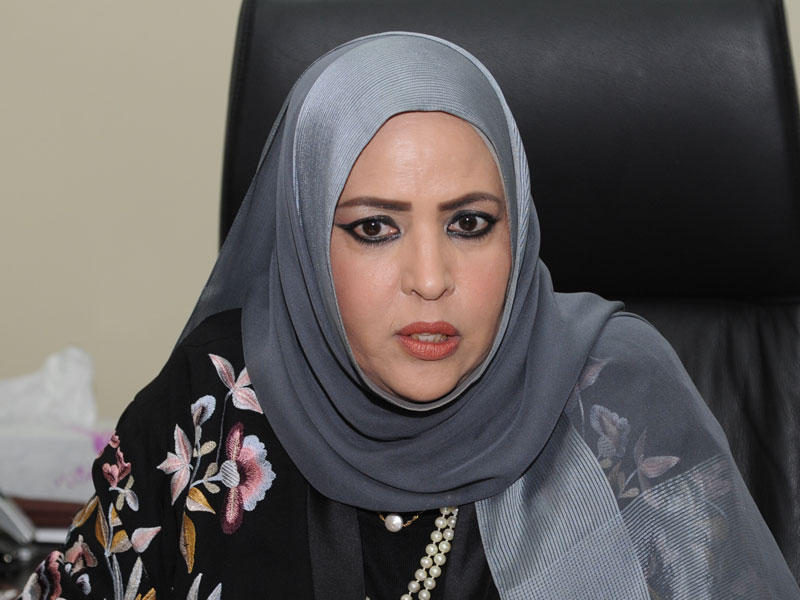 الوكيلة المساعدة لشؤون قطاع الرعاية الاجتماعية في وزارة الشؤون شيخة العدواني