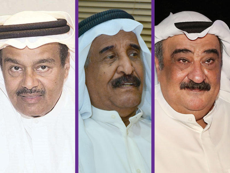 أحمد جوهر و محمد جابر و عبدالرحمن العقل 