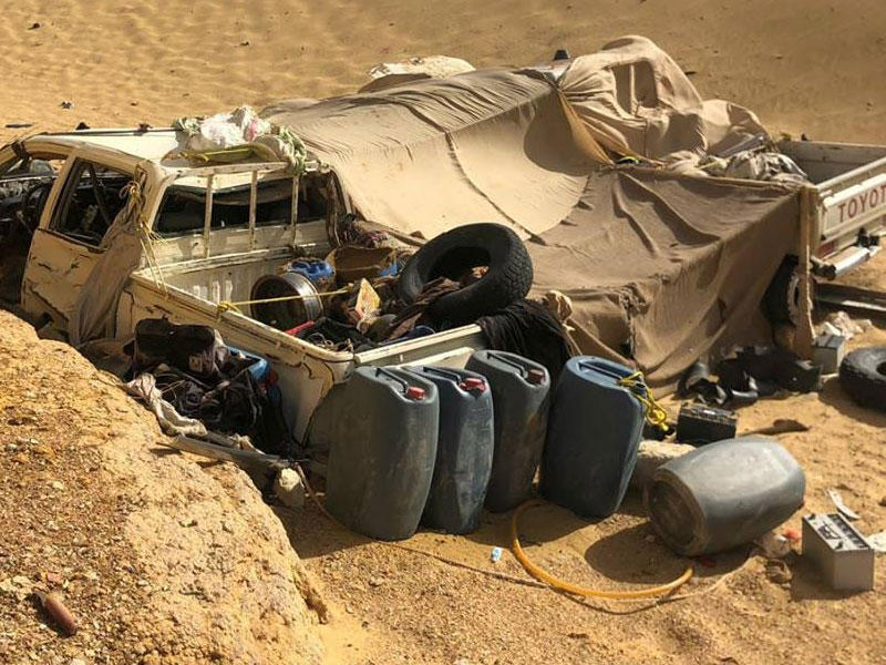 القضاء على خلية إرهابية بالظهير الصحراوى غرب البلاد