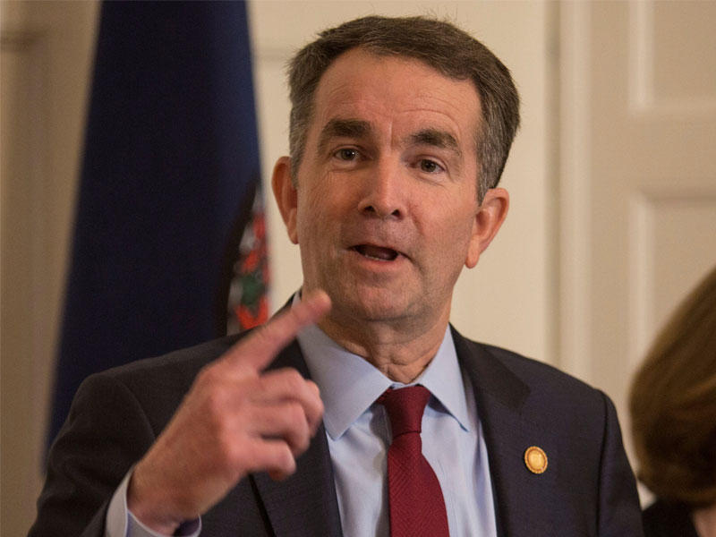 الحاكم الديمقراطي لولاية فيرجينيا رالف نورثام