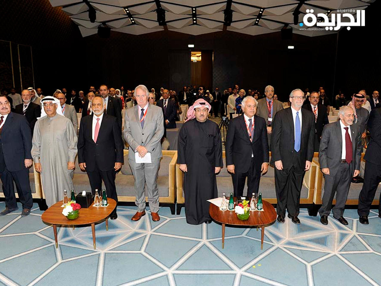  جانب من مراسم افتتاح المؤتمر السنوي الكويتي الـ17 للجراحين والملتقى السادس لرابطة الجراحة العامة 
