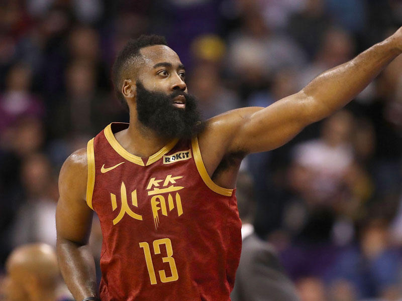  نجم هيوستن روكتس جيمس هاردن