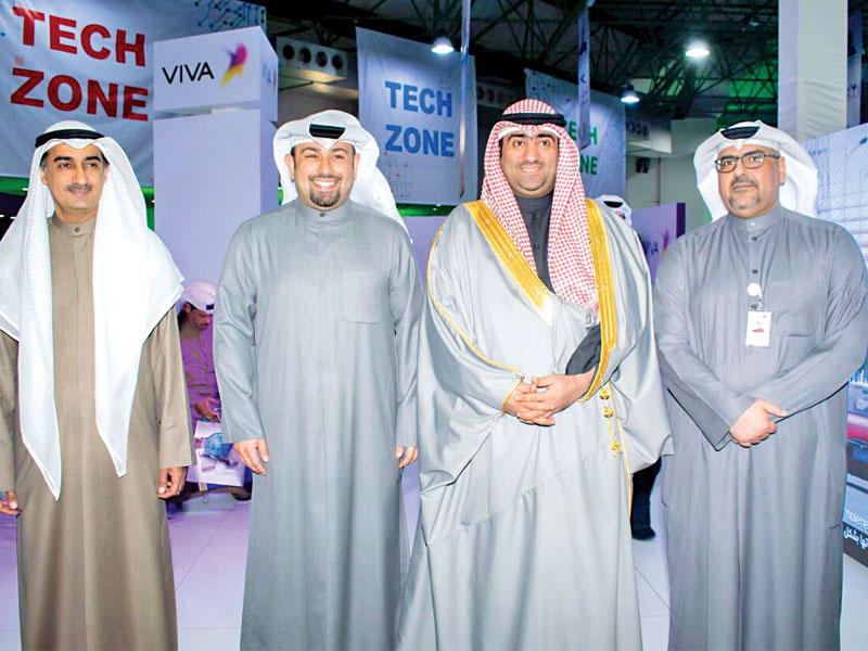 الروضان في جناح VIVA