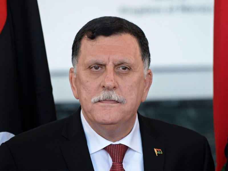 رئيس المجلس الرئاسي لحكومة الوفاق القائد الأعلى للجيش فايز السراج