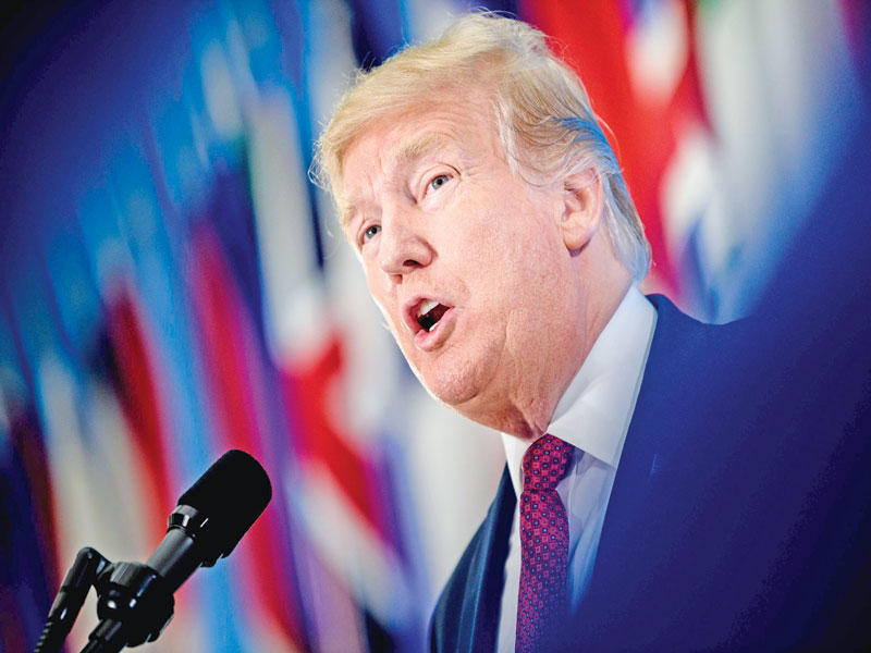 الرئيس الأميركي دونالد ترامب