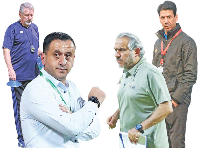 أحمد عبدالكريم - خالد الزنكي - حسام السيد - ايوان مارينn