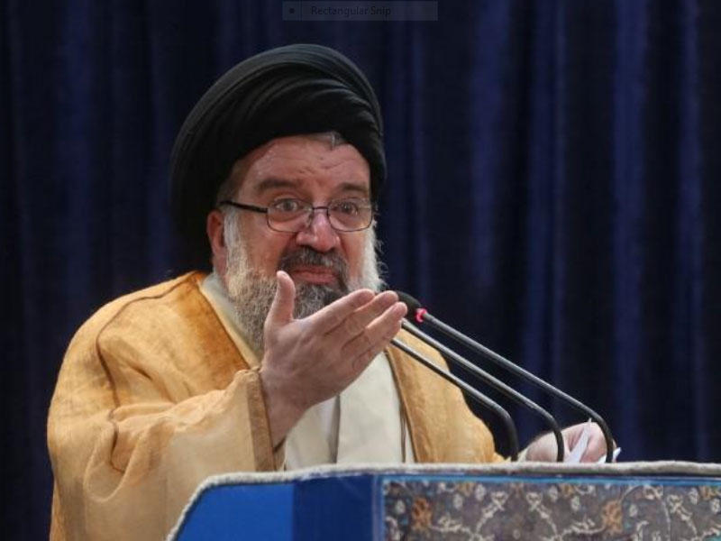 أحمد خاتمي، خطيب الجمعة في طهران عضو مجلس خبراء القيادة الإيرانية المقرب من المرشد الأعلى للنظام علي خامنئي