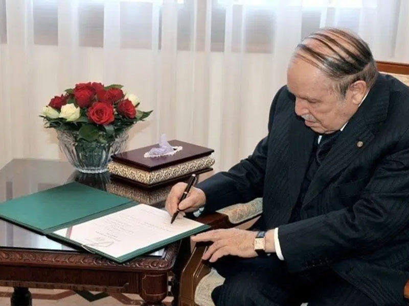 الرئيس الجزائري عبدالعزيز بوتفليقة 