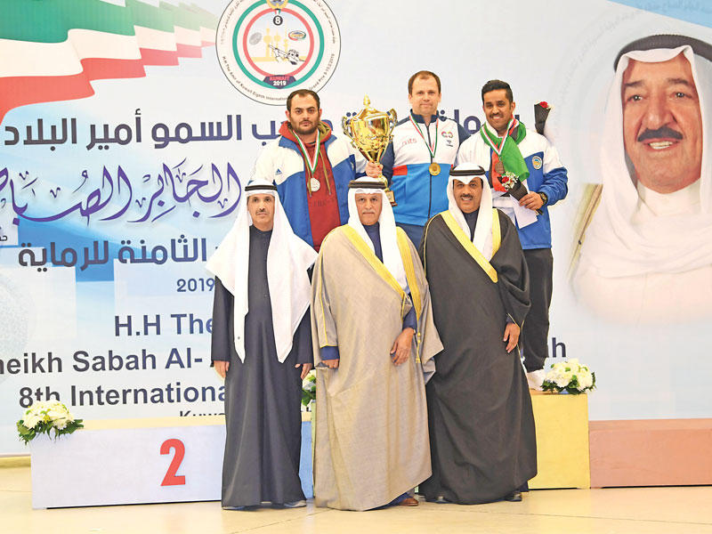 تتويج أبطال الرماية