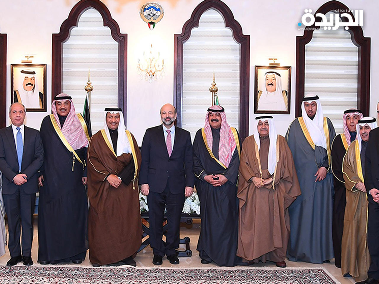 جانب من حفل افتتاح مبنى السفارة الكويتية الجديد