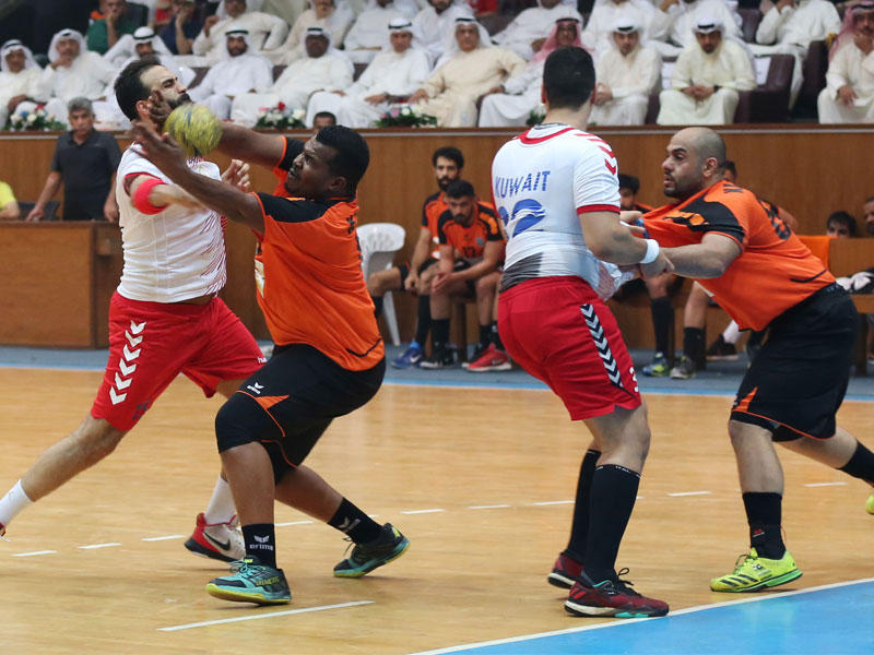 جانب من لقاء سابق بين الكويت وكاظمة  