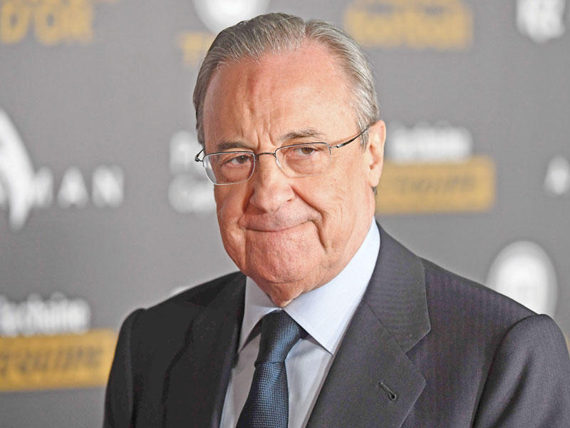  فلورنتينو بيريز، رئيس نادي ريال مدريد الإسباني