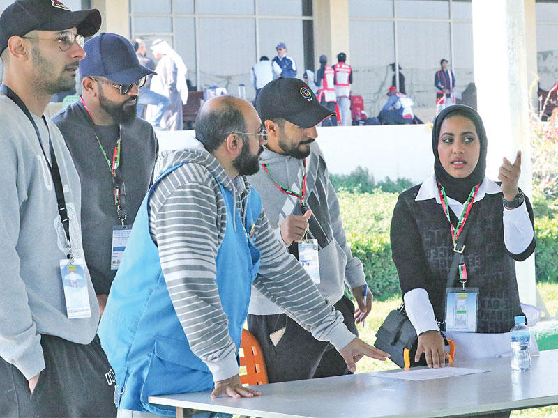 جانب من المشاركين في البطولة