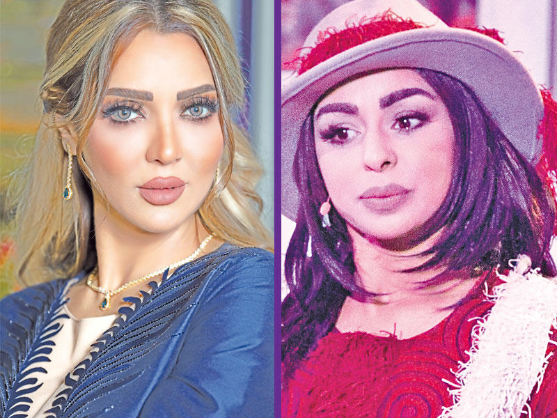 الفنانة هند البلوشي - الفنانة عبير أحمدn