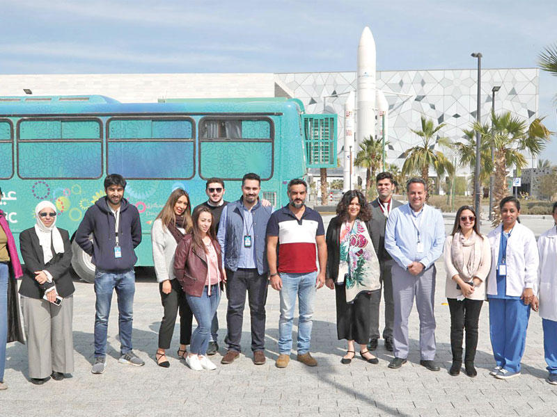 جانب من حملة «دسمان» التوعوية