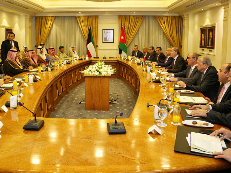 جانب من الدورة الرابعة للجنة الكويتية - الأردنية