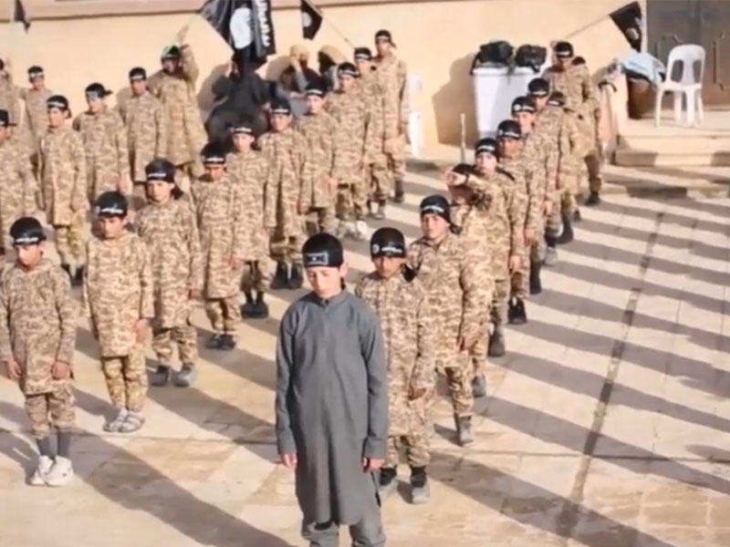 عدد من أطفال لآباء جهاديين في ليبيا