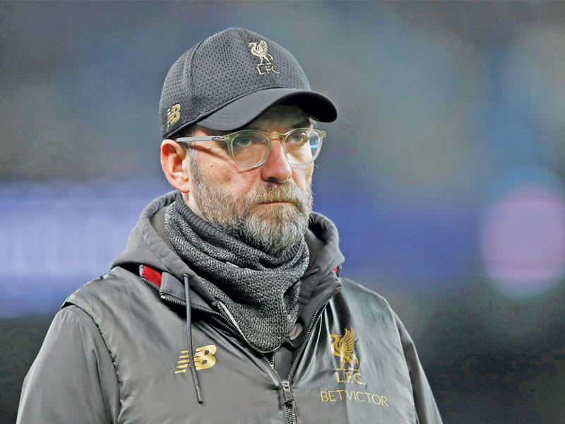 كلوب مدرب فريق ليفربول