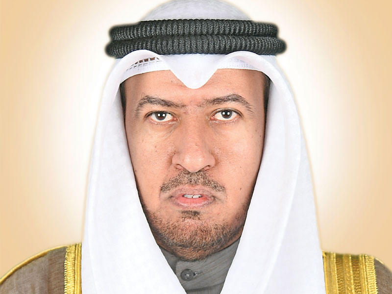 وزير العدل وزير الدولة لشؤون مجلس الأمة، المستشار د. فهد العفاسي