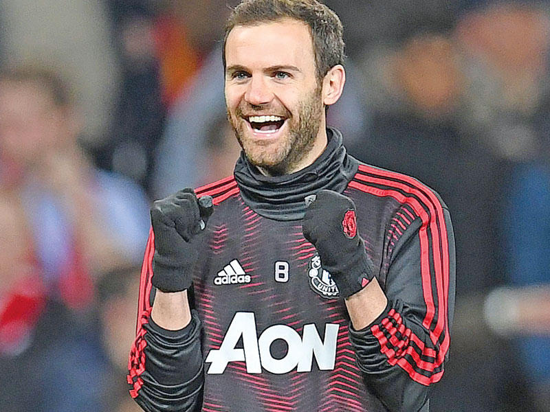 خوان ماتا، لاعب وسط مانشستر يونايتد