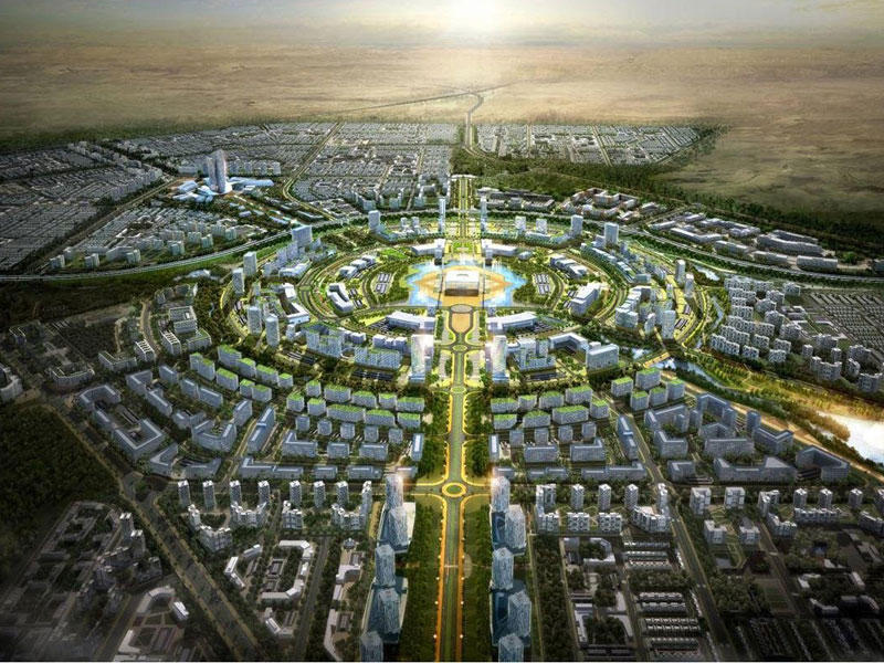 مدينة سعد العبدالله السكنية بمحافظة الجهراء