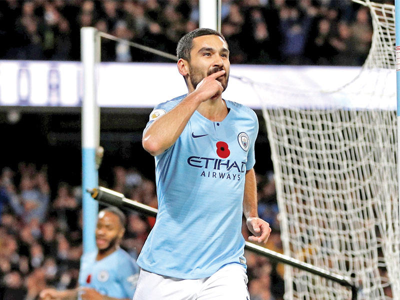 إيلكاي غندوغان لاعب وسط مانشستر سيتي