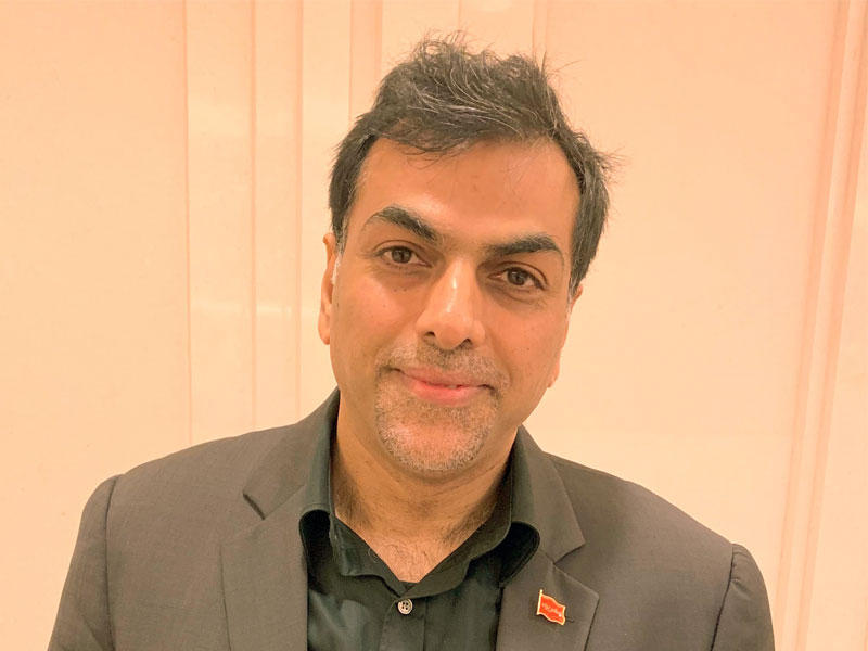 المهندس مساعد الحداد المدير العام لشركة «ان غروب» لتنظيم المعارض والمؤتمرات 