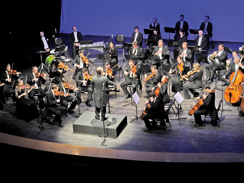 من أمسية الأوركسترا النمساوية